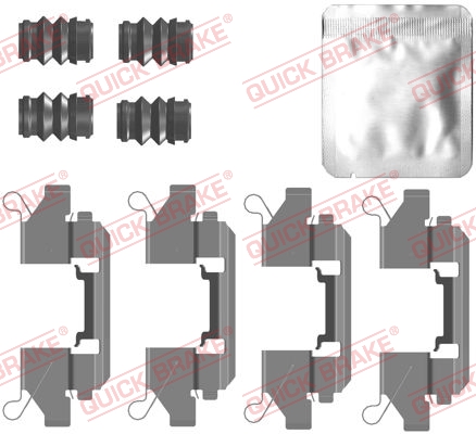 Rem montageset Quick Brake 109-0111