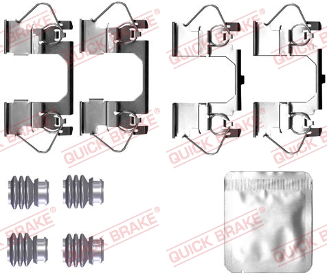 Rem montageset Quick Brake 109-0116