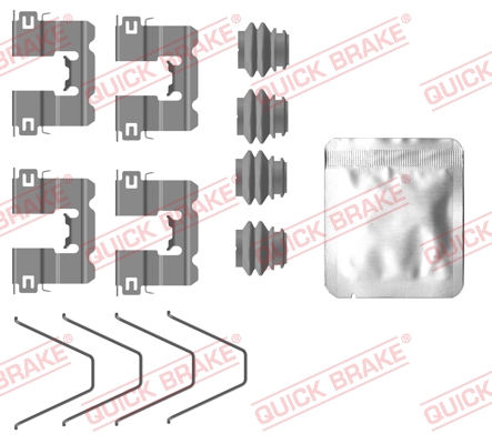 Rem montageset Quick Brake 109-0137