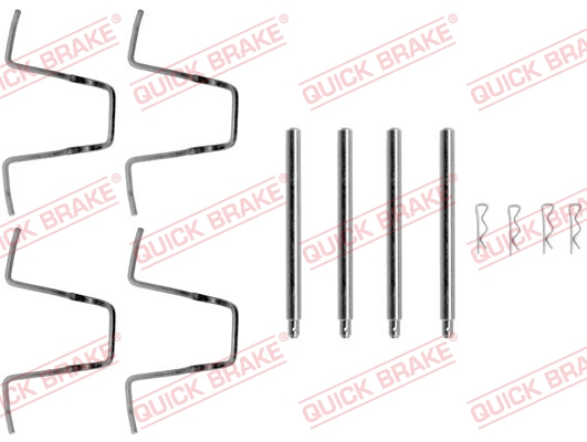 Rem montageset Quick Brake 109-1010