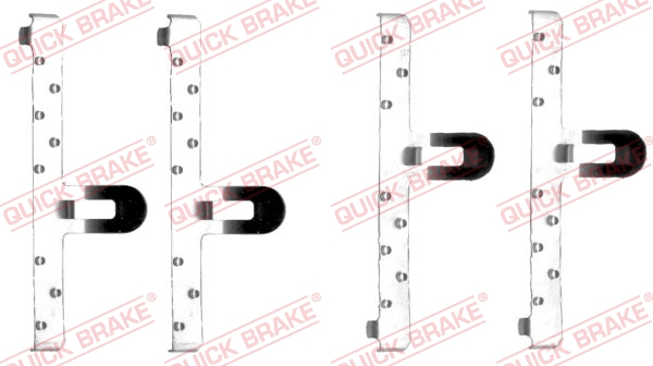 Rem montageset Quick Brake 109-1048