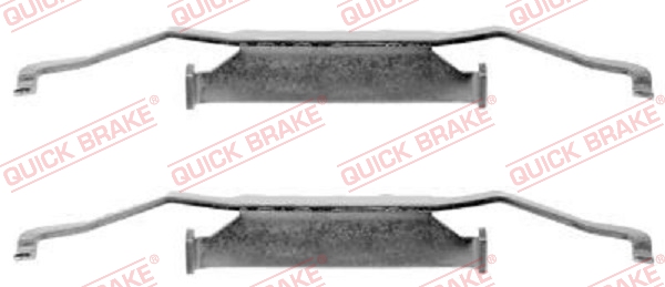 Rem montageset Quick Brake 109-1054