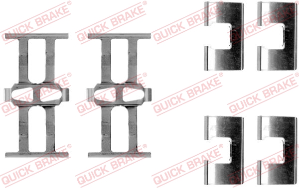 Rem montageset Quick Brake 109-1118