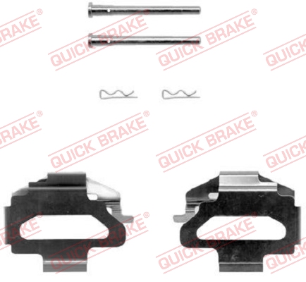 Rem montageset Quick Brake 109-1141