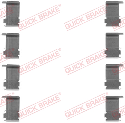 Rem montageset Quick Brake 109-1162