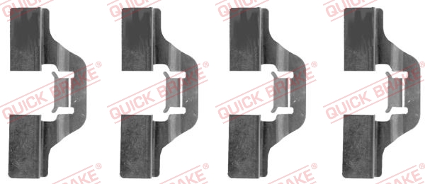 Rem montageset Quick Brake 109-1211