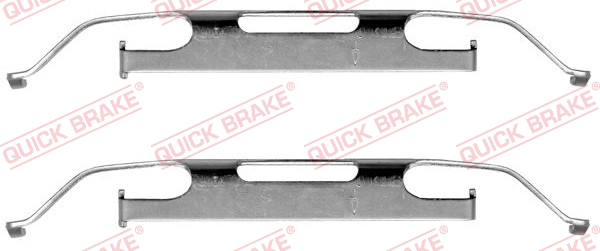 Rem montageset Quick Brake 109-1223