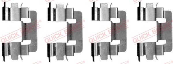 Rem montageset Quick Brake 109-1229