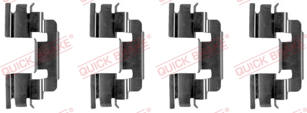 Rem montageset Quick Brake 109-1249