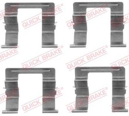 Rem montageset Quick Brake 109-1605