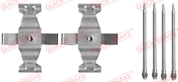 Rem montageset Quick Brake 109-1636