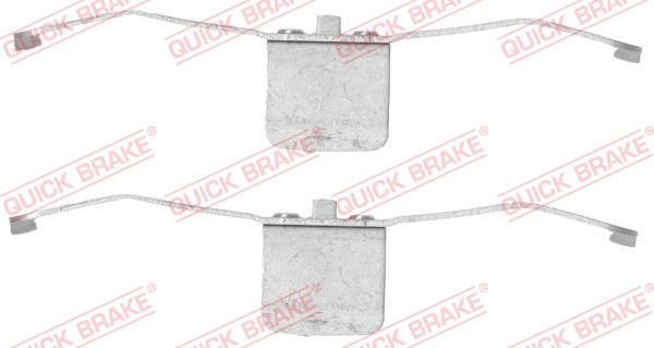 Rem montageset Quick Brake 109-1639