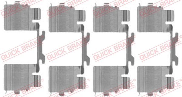 Rem montageset Quick Brake 109-1725