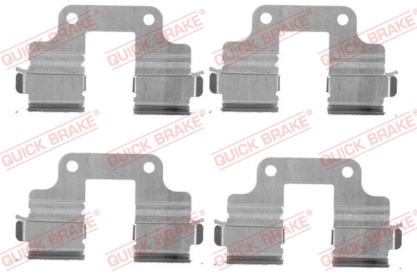 Rem montageset Quick Brake 109-1739