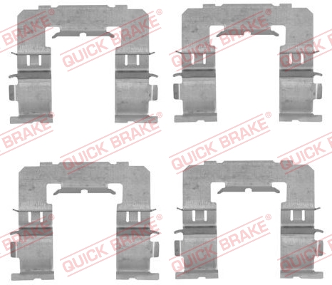 Rem montageset Quick Brake 109-1742