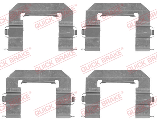 Rem montageset Quick Brake 109-1761