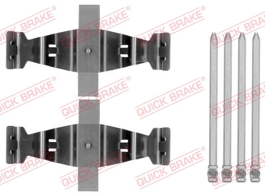 Rem montageset Quick Brake 109-1786