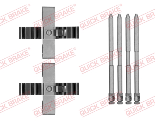 Rem montageset Quick Brake 109-1809