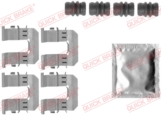 Rem montageset Quick Brake 109-1847