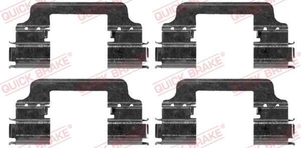 Rem montageset Quick Brake 109-1864