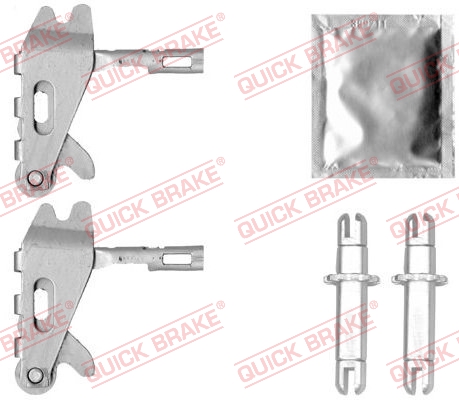 Remschoen ankerrol reparatieset Quick Brake 120 53 014