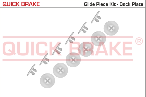 Rem montageset Quick Brake 6858K