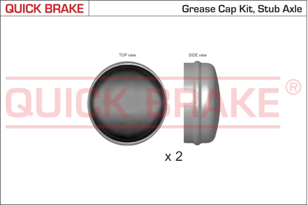 Stofkap wiellager Quick Brake 9821K