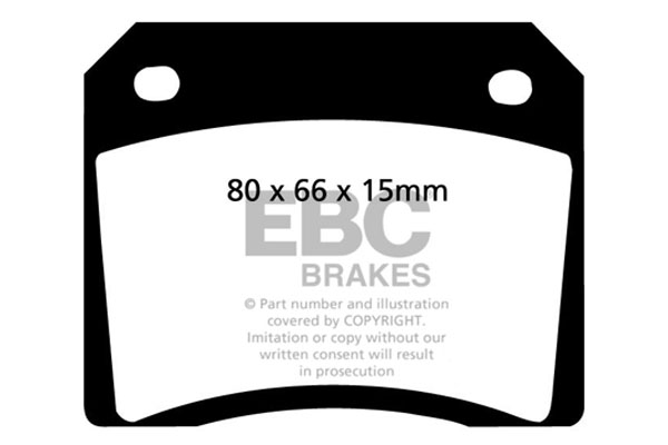 Remblokset EBC Brakes DP101