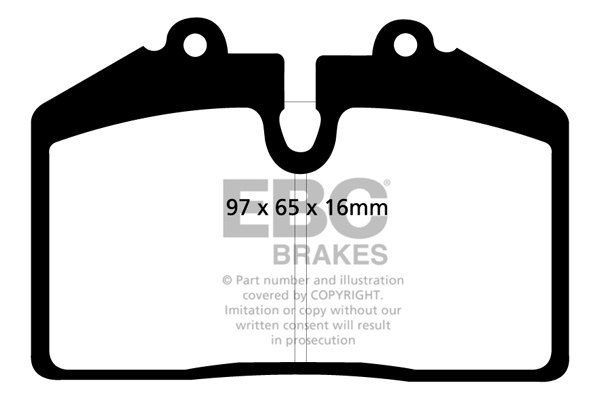 Remblokset EBC Brakes DP21013