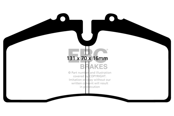 Remblokset EBC Brakes DP31014C