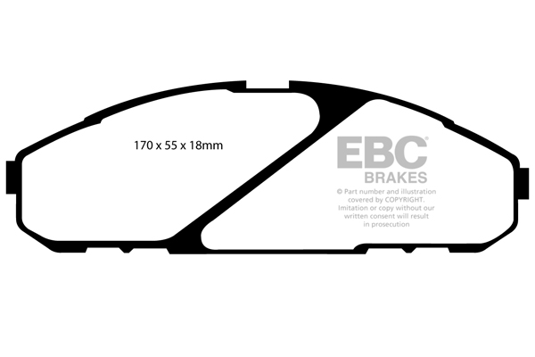 Remblokset EBC Brakes DP1020