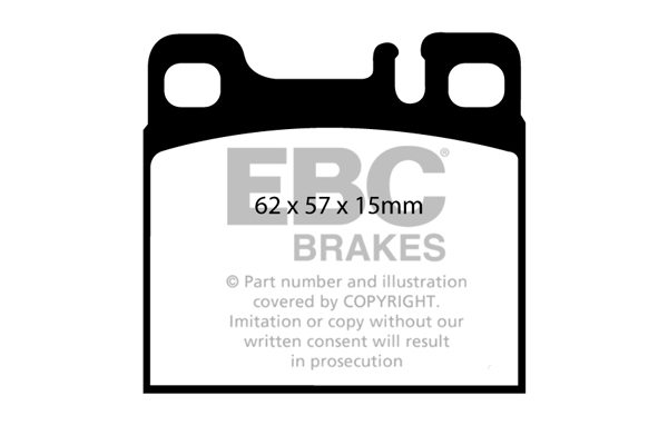 Remblokset EBC Brakes DP1027