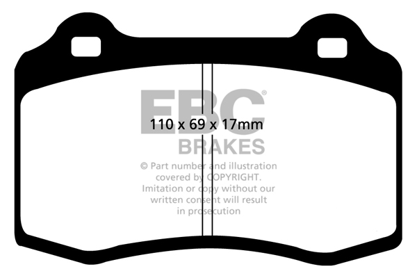 Remblokset EBC Brakes DP1031