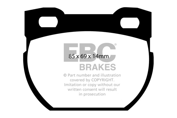 Remblokset EBC Brakes DP61033