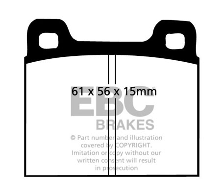 Remblokset EBC Brakes DP3104C