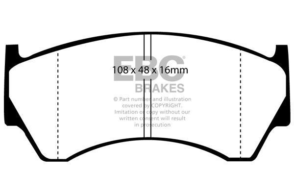 Remblokset EBC Brakes DP21044