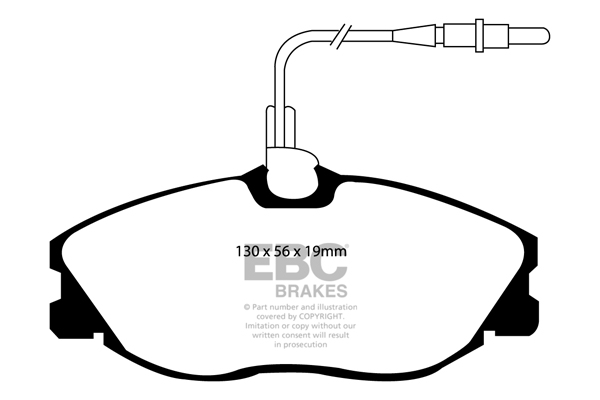 Remblokset EBC Brakes DP1047