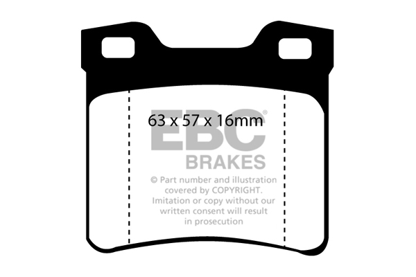 Remblokset EBC Brakes DP21048