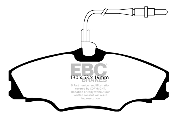 Remblokset EBC Brakes DP21049