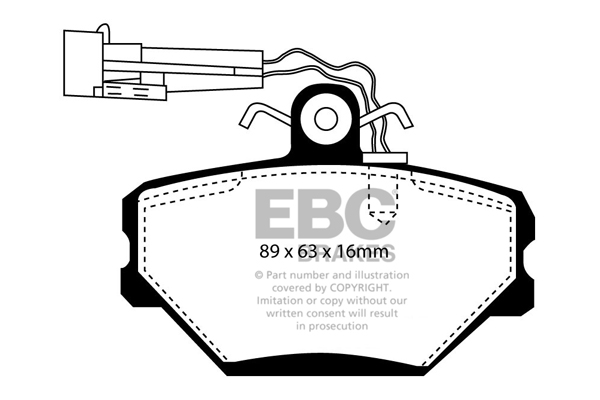 Remblokset EBC Brakes DP1052/2