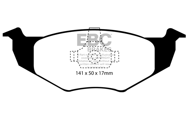 Remblokset EBC Brakes DP1064