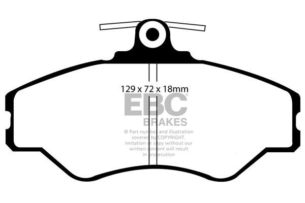 Remblokset EBC Brakes DP1086