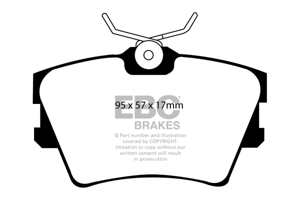 Remblokset EBC Brakes DP1102