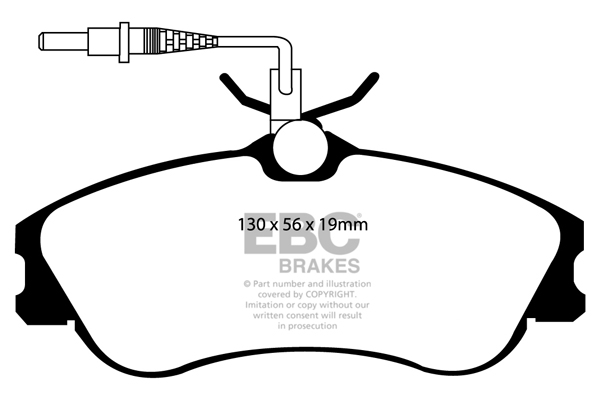 Remblokset EBC Brakes DP1104