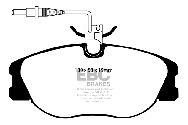 Remblokset EBC Brakes DP1108