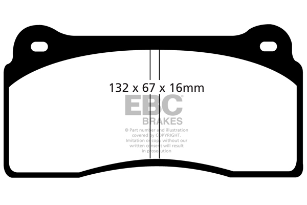 Remblokset EBC Brakes DP31110C