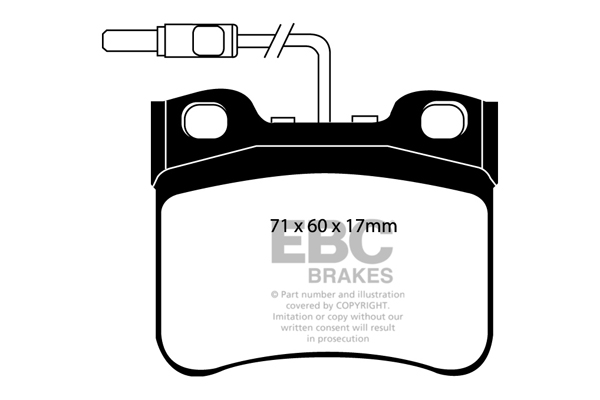 Remblokset EBC Brakes DP1111