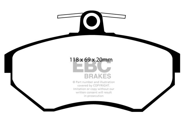 Remblokset EBC Brakes DP1113