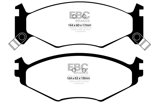 Remblokset EBC Brakes DP1119