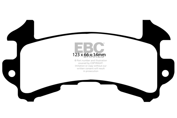 Remblokset EBC Brakes DP1146